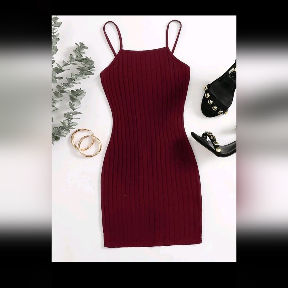 Rib Knit Bodycon Dress